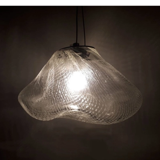 Lampa wisząca ICY transparentna 20 cm - zdjęcie produktu