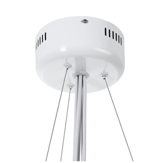 Lampa wisząca QUEEN-6 biała - zdjęcie produktu