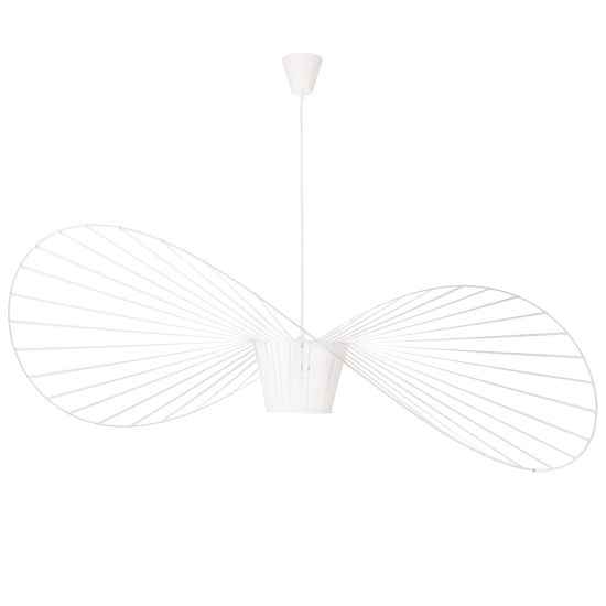 Lampa wisząca kapelusz SOMBRERO biała 200 cm - zdjęcie produktu