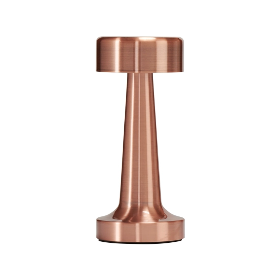 Lampa stołowa TAVOLO A LED dotykowa miedziana 21 cm - zdjęcie produktu