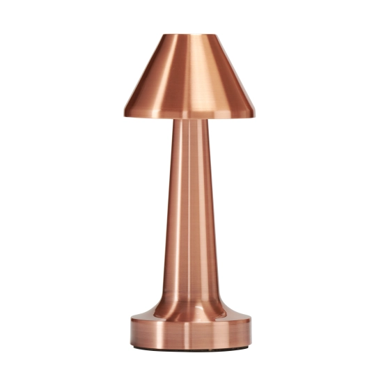 Lampa stołowa TAVOLO B LED dotykowa miedziana 22 cm - zdjęcie produktu