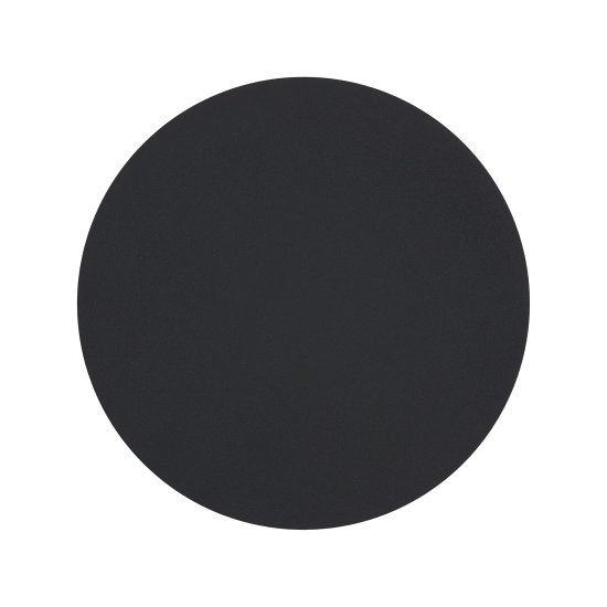 Lampa ścienna NYX 20 cm - LED okrągła, metalowa, czarna - zdjęcie produktu