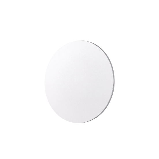 Lampa ścienna NYX 20 cm - LED okrągła, metalowa, biała - zdjęcie produktu