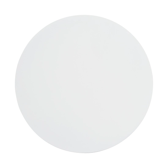 Lampa ścienna NYX 25 cm - LED okrągła, metalowa, biała - zdjęcie produktu