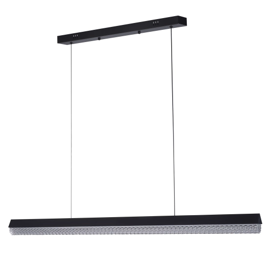 Lampa wisząca ANABELLA LED 120 cm, czarna - zdjęcie produktu