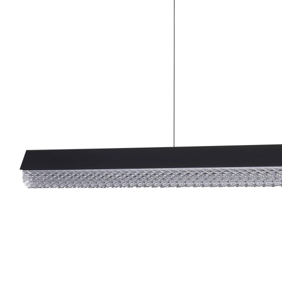Lampa wisząca ANABELLA LED 120 cm, czarna - zdjęcie produktu