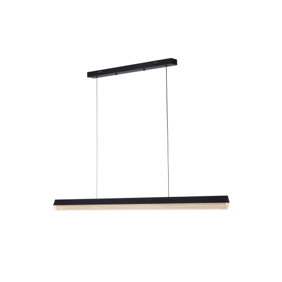 Lampa wisząca ANABELLA LED 120 cm, czarna - zdjęcie produktu