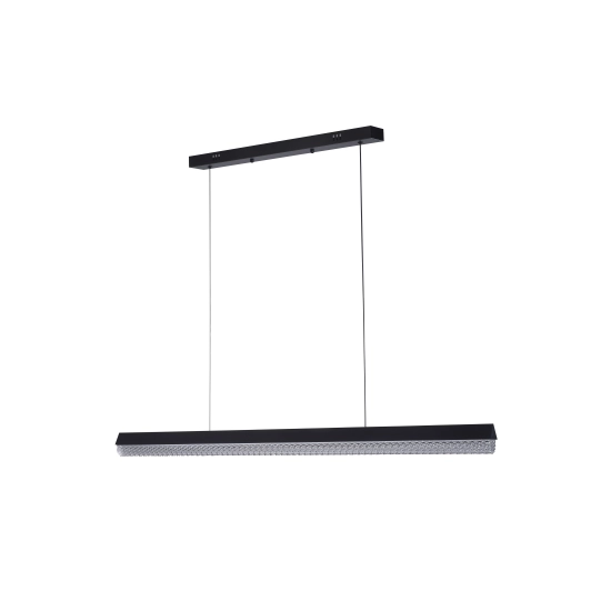 Lampa wisząca ANABELLA LED 120 cm, czarna - zdjęcie produktu