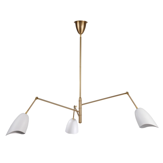 Lampa wisząca RAGNO biała 150 cm - zdjęcie produktu