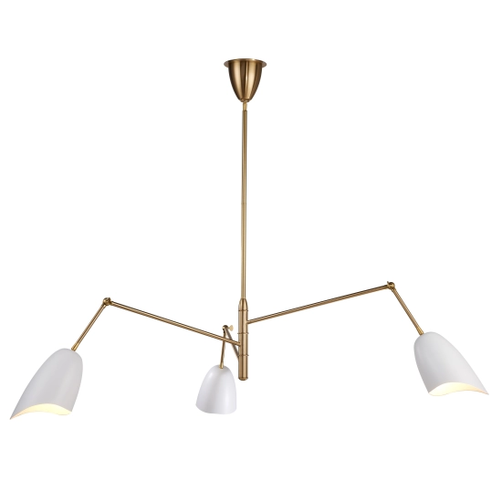 Lampa wisząca RAGNO biała 150 cm - zdjęcie produktu