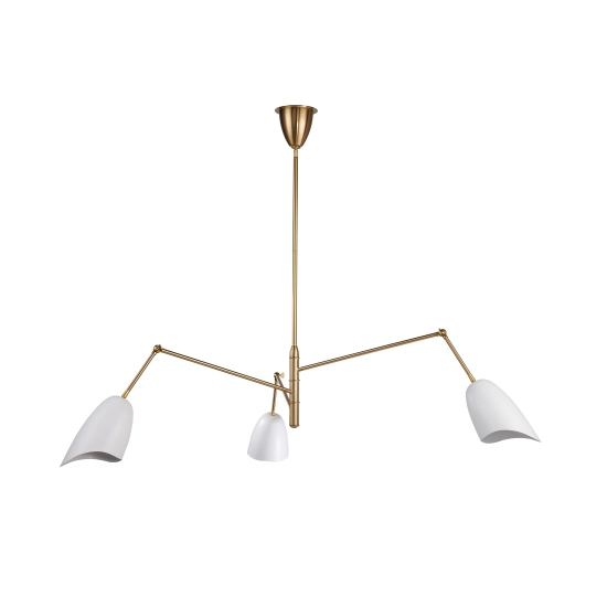 Lampa wisząca RAGNO biała 150 cm - zdjęcie produktu