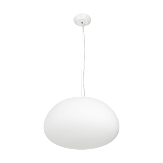 Lampa wisząca LUCIDUM FLAT biała 40 cm - zdjęcie produktu