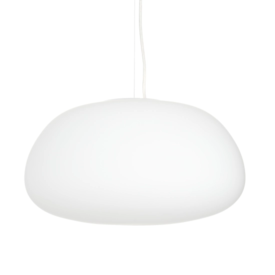 Lampa wisząca LUCIDUM FLAT biała 40 cm - zdjęcie produktu
