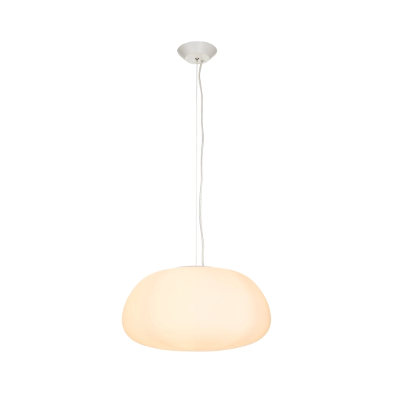 Lampa wisząca LUCIDUM FLAT biała 40 cm - zdjęcie produktu