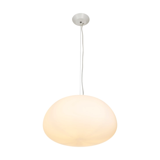 Lampa wisząca LUCIDUM FLAT biała 40 cm - zdjęcie produktu