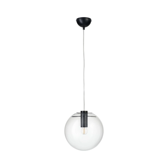 Lampa wisząca TONDA czarna 25 cm - zdjęcie produktu