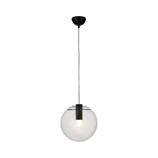 Lampa wisząca TONDA czarna 25 cm - zdjęcie produktu