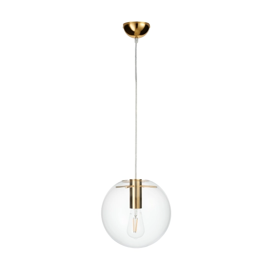 Lampa wisząca TONDA złota 25 cm - zdjęcie produktu