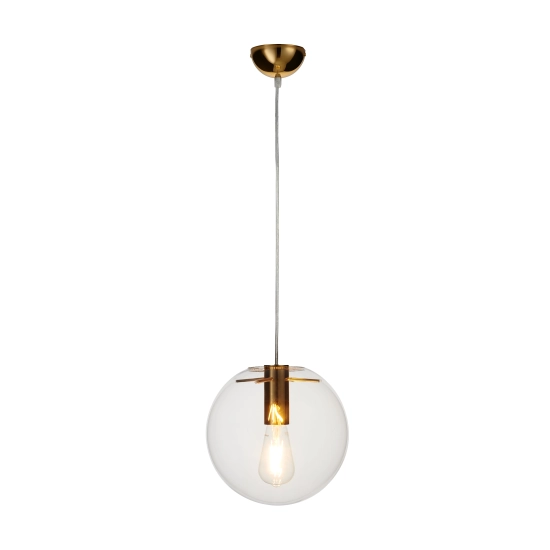 Lampa wisząca TONDA złota 25 cm - zdjęcie produktu