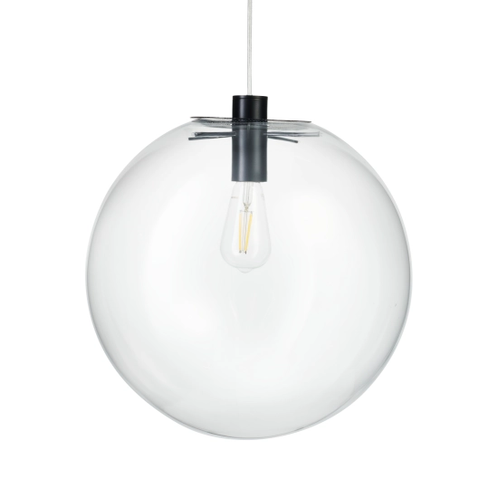 Lampa wisząca TONDA czarna 40 cm - zdjęcie produktu