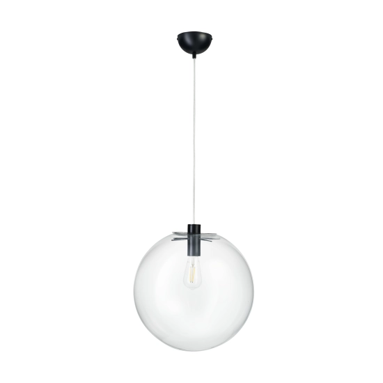 Lampa wisząca TONDA czarna 40 cm - zdjęcie produktu
