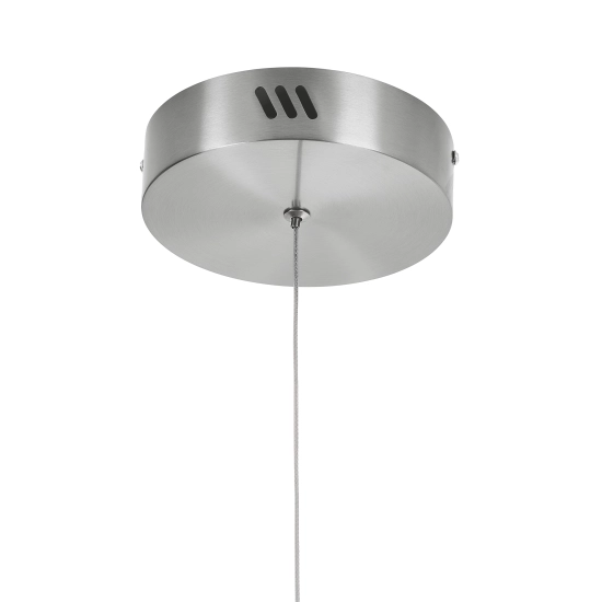 Lampa wisząca CIRCLE 80 cm - LED, ring nikiel szczotkowany - zdjęcie produktu