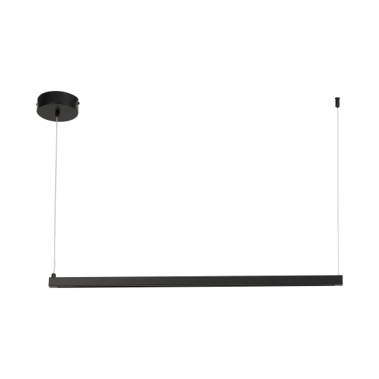 Lampa wisząca BEAM-80 LED - czarna oprawa liniowa 4000K - zdjęcie produktu
