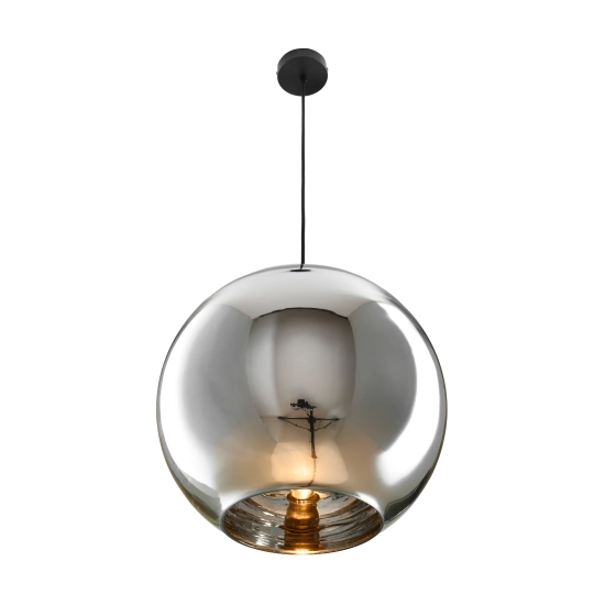 Lampa wisząca MIRROR GLOW - L chrom 40 cm - zdjęcie produktu