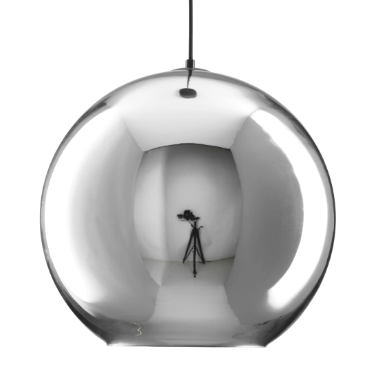 Lampa wisząca MIRROR GLOW - L chrom 40 cm - zdjęcie produktu