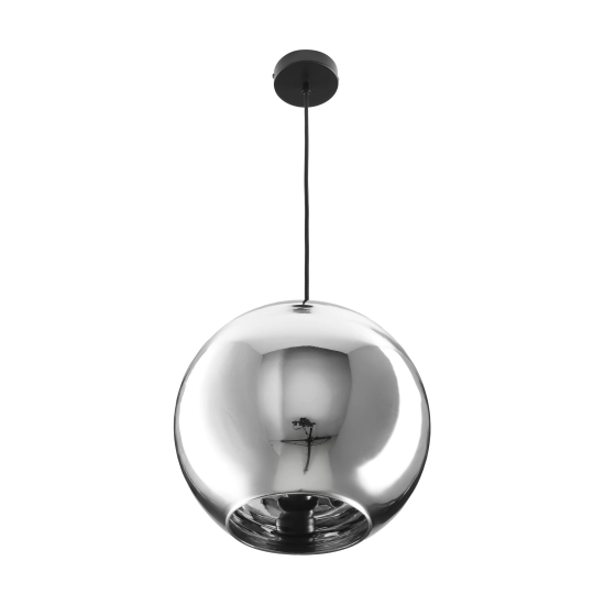 Lampa wisząca MIRROR GLOW - M chrom 30 cm - zdjęcie produktu