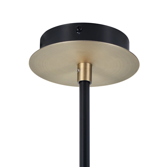 Lampa wisząca SPILLO czarno złota 92 cm - zdjęcie produktu