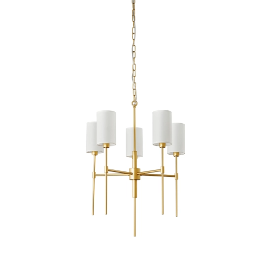 Lampa wisząca DARLING 60 cm, złota - zdjęcie produktu