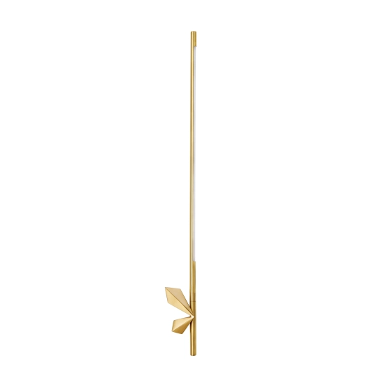 Lampa ścienna LED FLORENCE złota 86 cm - nowoczesny kinkiet dekoracyjny - zdjęcie produktu