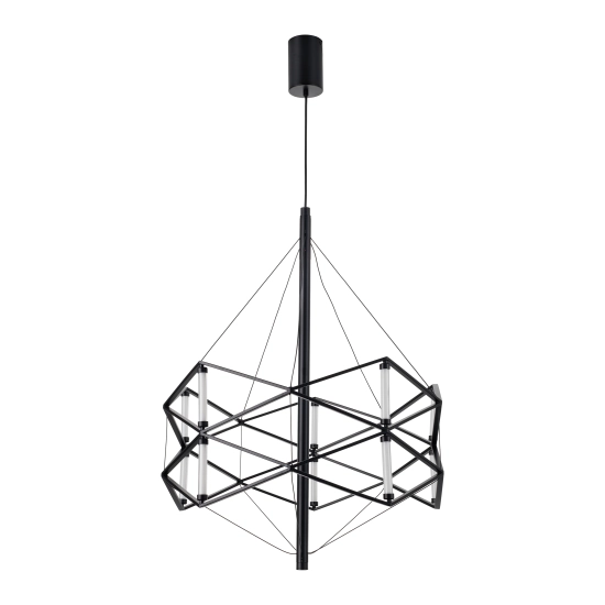 Lampa wisząca SPACE LED czarna 60 cm - zdjęcie produktu