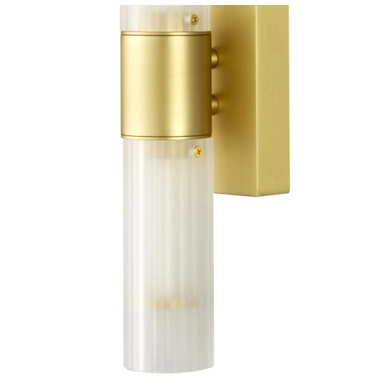 Lampa ścienna SOLO LED biało złota 60 cm - zdjęcie produktu