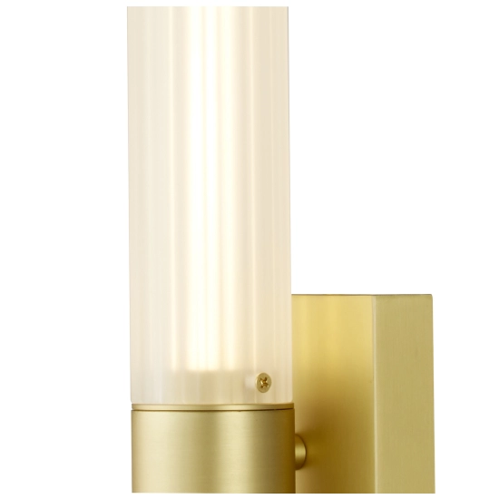 Lampa ścienna SOLO LED biało złota 60 cm - zdjęcie produktu