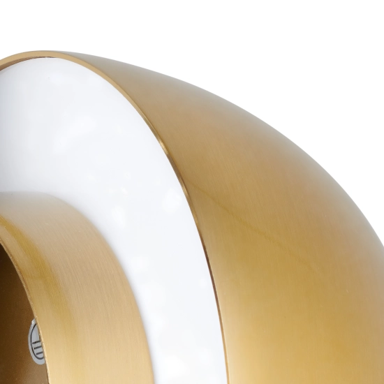 Lampa ścienna BUTTON 16 cm LED złoty - zdjęcie produktu