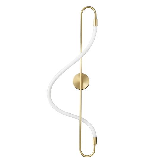 Lampa ścienna ESSA 90 cm - Kinkiet Led, złoty - zdjęcie produktu