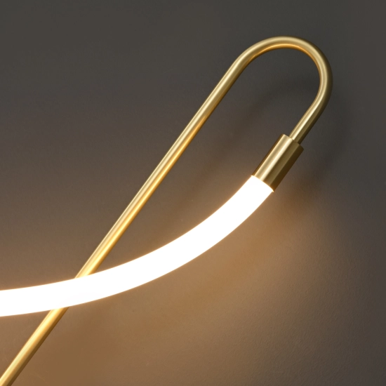 Lampa ścienna ESSA 90 cm - Kinkiet Led, złoty - zdjęcie produktu