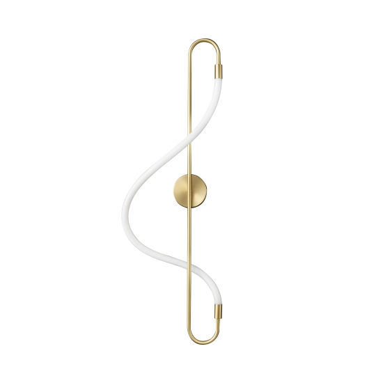 Lampa ścienna ESSA 90 cm - Kinkiet Led, złoty - zdjęcie produktu