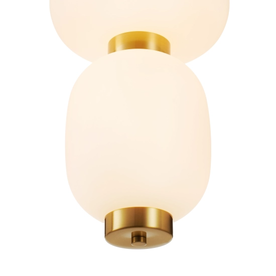 Lampa wisząca BRILLA-3, 23 cm, złota - zdjęcie produktu