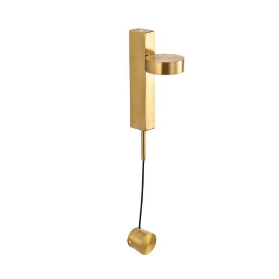 Lampa ścienna FIKO złota 120 cm - zdjęcie produktu