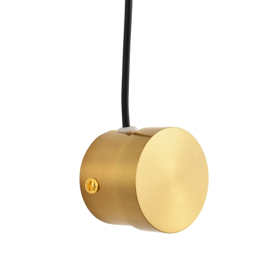 Lampa ścienna FIKO złota 120 cm - zdjęcie produktu