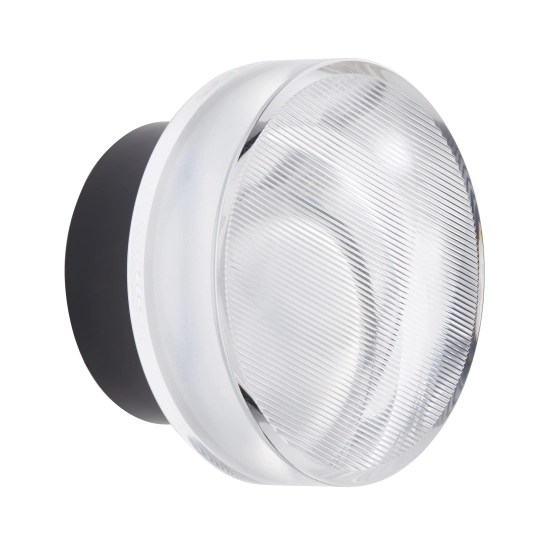 Lampa ścienna CARMELLO 13,5 cm, czarna - zdjęcie produktu