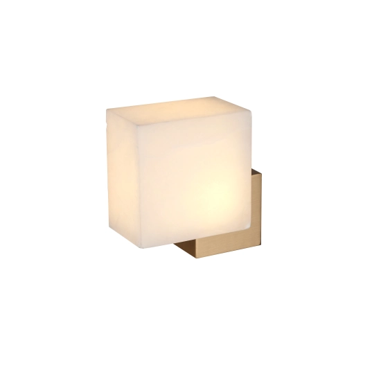Lampa ścienna CUBO LED złota 18 cm - zdjęcie produktu