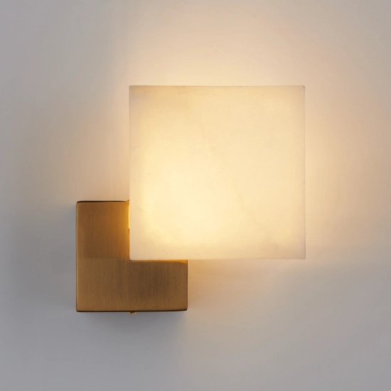 Lampa ścienna CUBO LED złota 18 cm - zdjęcie produktu