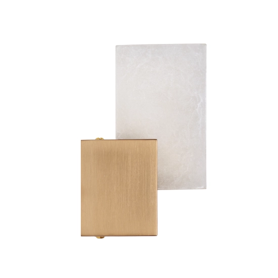 Lampa ścienna CUBO LED złota 18 cm - zdjęcie produktu