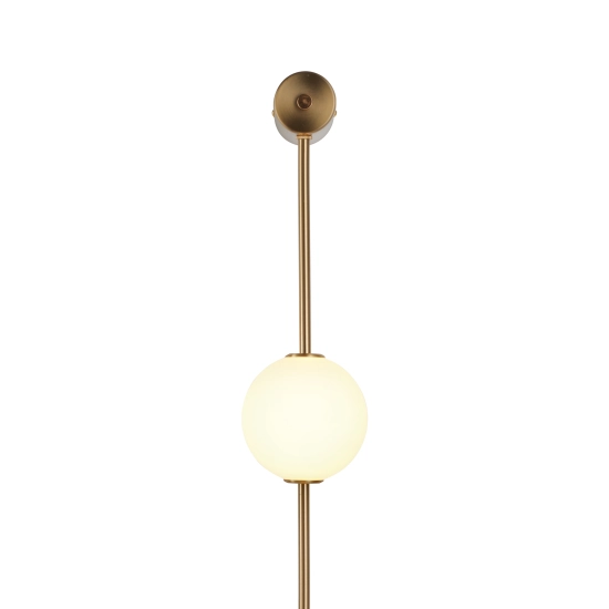 Lampa ścienna BERRY 103 cm zlota - zdjęcie produktu