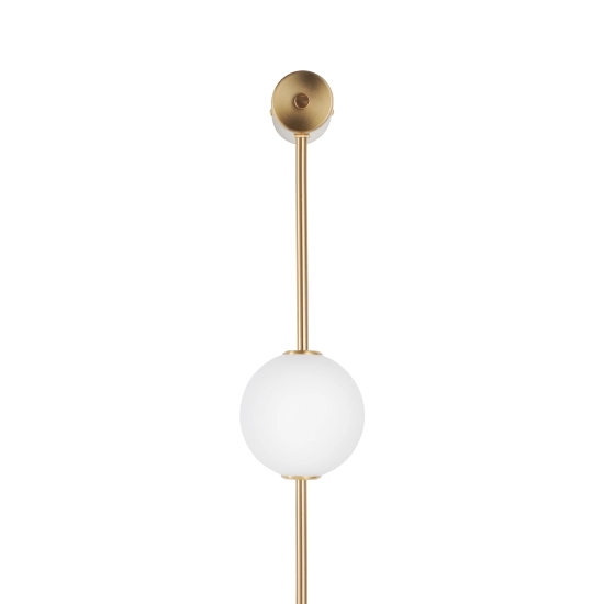 Lampa ścienna BERRY 103 cm zlota - zdjęcie produktu