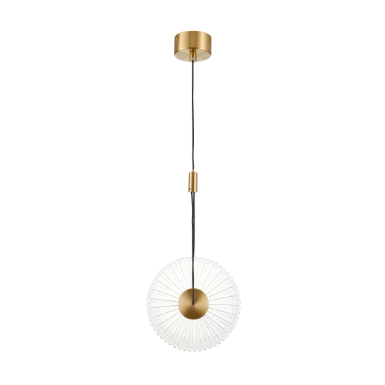 Lampa wisząca SUNBLAST - LED 20 cm, złota - zdjęcie produktu